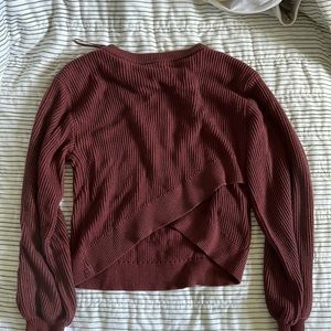 Lululemon crop sweater